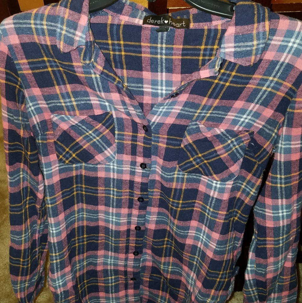 Multicolored medium flannel